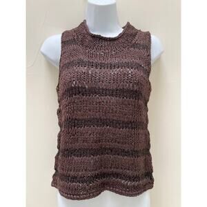 Oscar de la Renta Sleeveless Knit Top